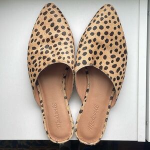 Madewell Animal Print Mules